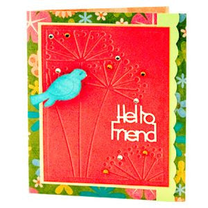 Combo Friends Forever / Combo de Suaje y Folder Amigos Dados de Corte / Suajes / Troqueles Cuttlebug