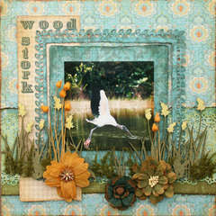 Punch Around Laurel Leaf  / Perforadora de Orilla y Esquina Hoja de Laurel Descontinuado Martha Stewart
