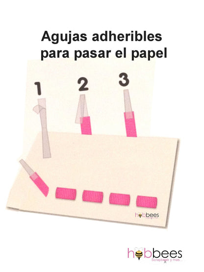 Sew Ribbon Needles &amp; Ribbon Kit / Kit de Repuesto para Herramientas Sew Ribbon Descontinuado We R Memory Keepers