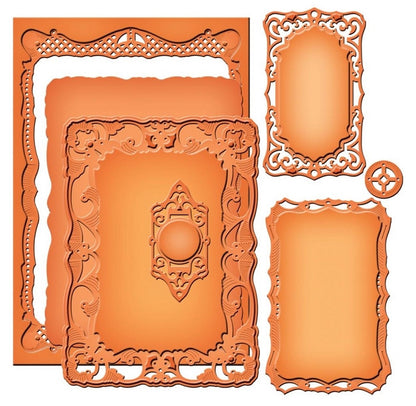 Suaje de Corte de Marco Rectangular / Nobel Rectangle Descontinuado Spellbinders