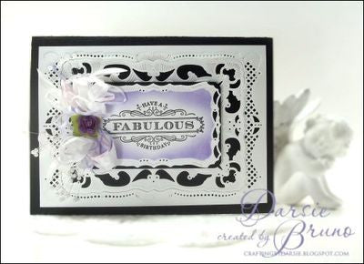 Suaje de Corte de Marco Rectangular / Nobel Rectangle Descontinuado Spellbinders