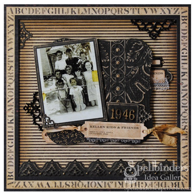Suaje de Corte de Rectangulo Liso / A2 Matting Basics A Descontinuado Spellbinders