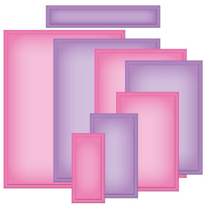 Suaje de Corte de Rectangulo Liso / A2 Matting Basics A Descontinuado Spellbinders