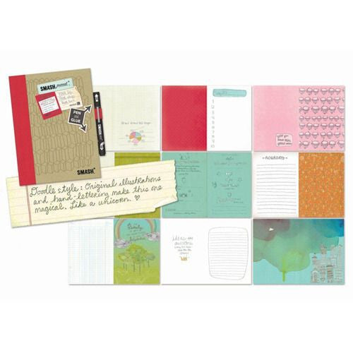 Smash Red Folio Bundle  / Kit de Cuaderno Rojo y Accesorios Descontinuado K &amp; Company