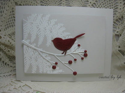 Winterberry Sprig / Suaje de Corte de Rama de Navidad Descontinuado Memory Box