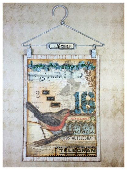 Display Hanger / Ganchos para Exhibición Descontinuado Tim Holtz