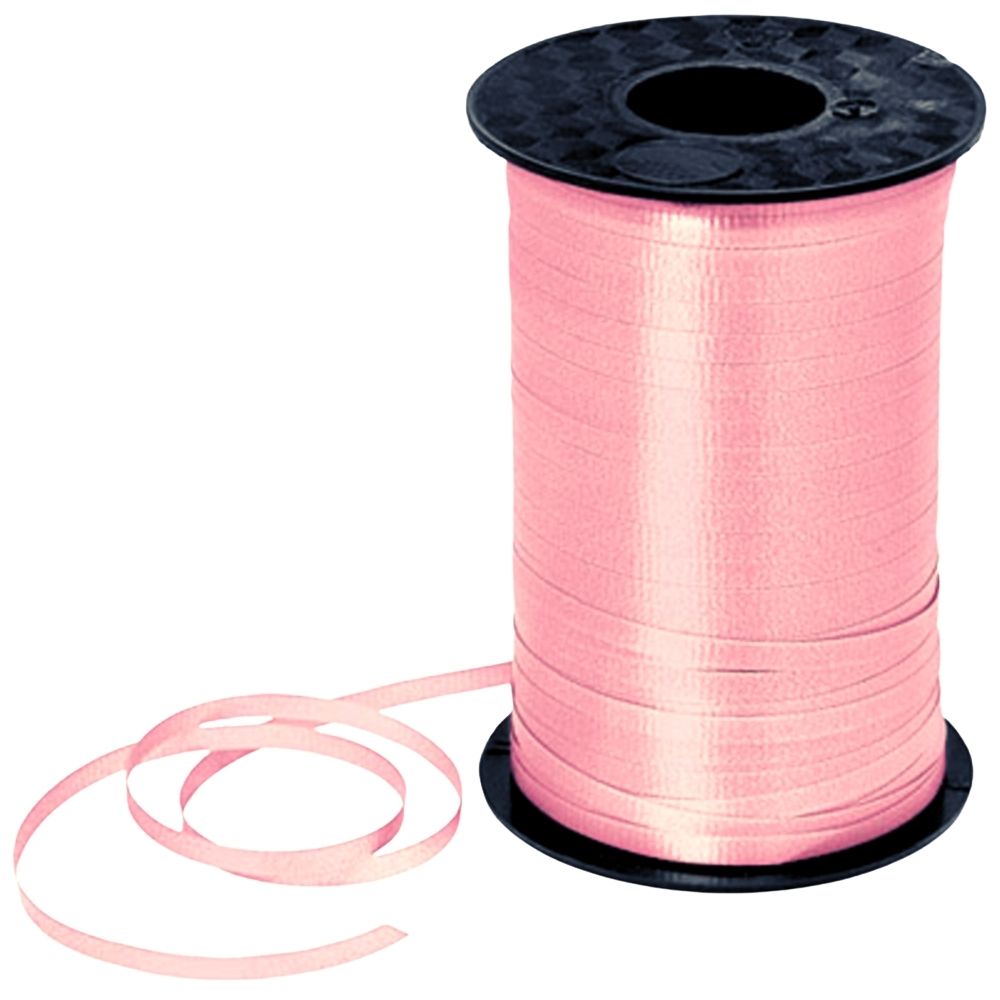 Crimped Curling Ribbon Pink / Listón Texturizado para Rizar Listones e Hilos Berwick
