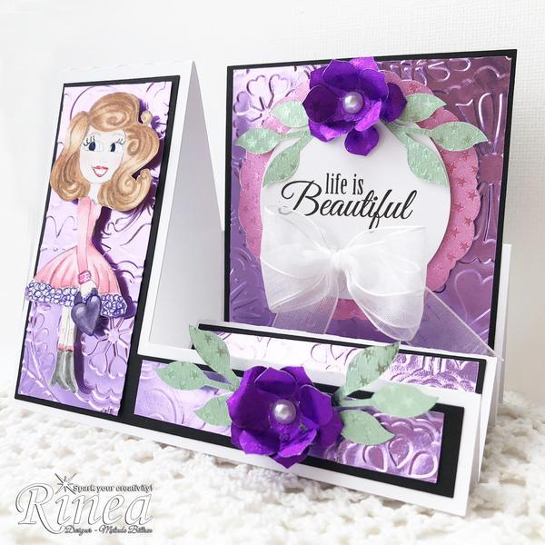 Princess Foiled Papers 6&quot;x12&quot; / 12 Hojas de Papel Tipo Alumino Doble Cara Princesas Papel Rinea