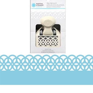 Daisy Rings Edge Punch / Perforadora Orilla Profunda Aros de Margarita Descontinuado Martha Stewart