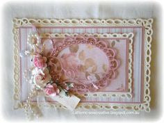 Romantic Rectangles Dies / Suajes de Corte de Rectángulo con Encajes Descontinuado Spellbinders