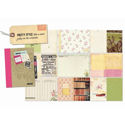 Smash Pretty Style/ Cuaderno tipo Diario o Agenda Smash Descontinuado K &amp; Company