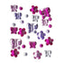 Crystal Finishing Accents / Cuentas de Mariposas y Flores con Pegamento Descontinuado Darice