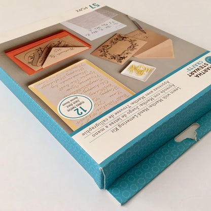 Calligraphy Hand Lettering Kit / Set de Caligrafía Caligrafía Martha Stewart