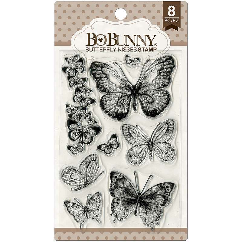 Butterfly Kisses Stamps / Sellos de Polímero de Mariposas