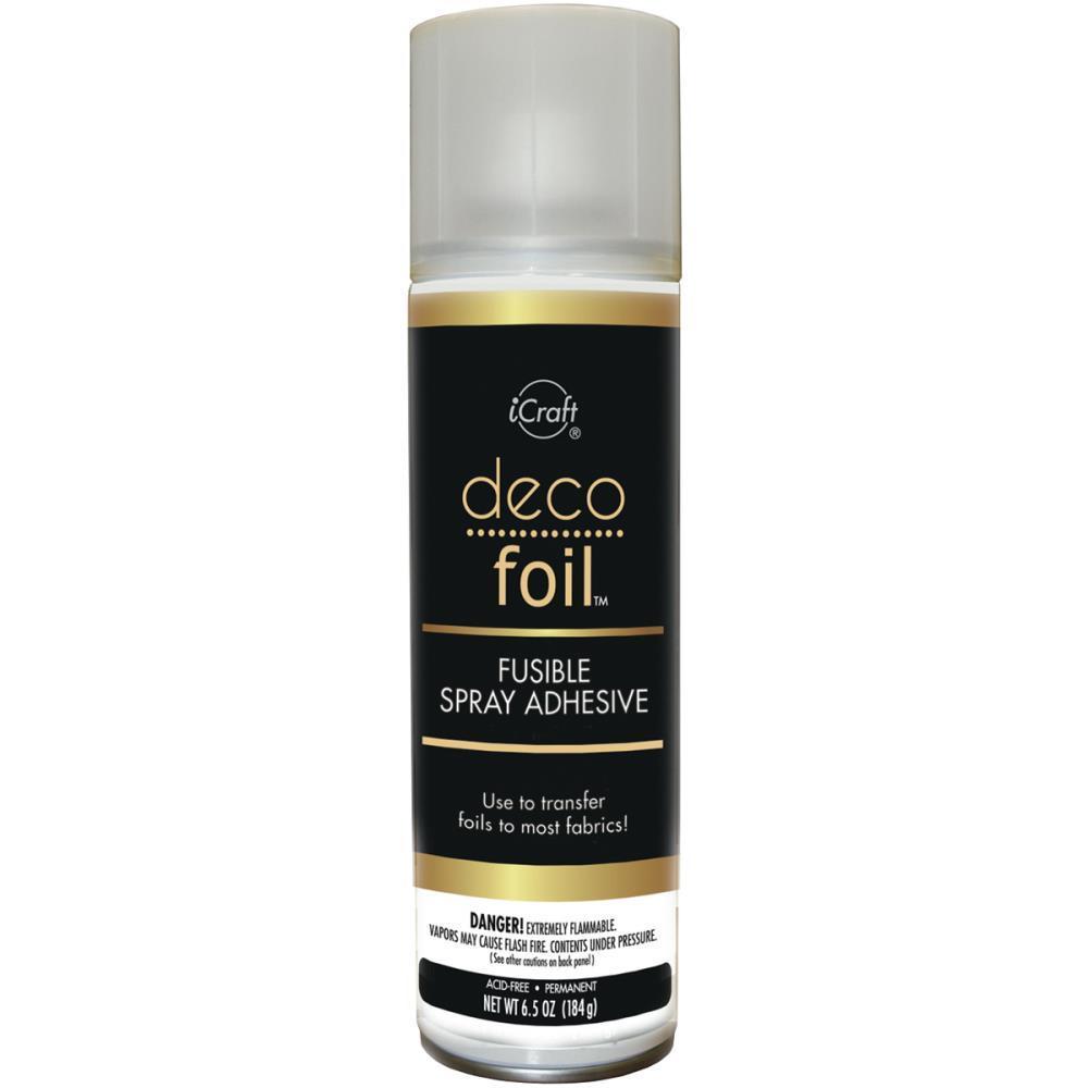 Deco Foil Fusible Spray Adhesive / Spray Adhesivo para Metalizar Tela Adhesivos / Pegamentos iCraft