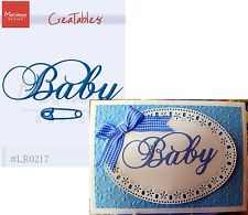 Baby Text &amp; Safety Pin / Bebe y Segurito Descontinuado Marianne design