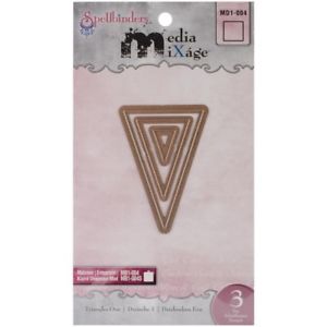 Triangles One Dies / Suajes de Corte Triángulos Descontinuado Spellbinders