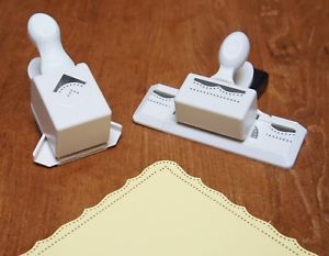 Cherish Punch Around Set /  Set de 2 Perforadoras Decorativas Descontinuado Martha Stewart