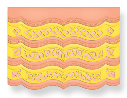 Bracket Borders One Die / Suaje de Corte de Bordes Descontinuado Spellbinders