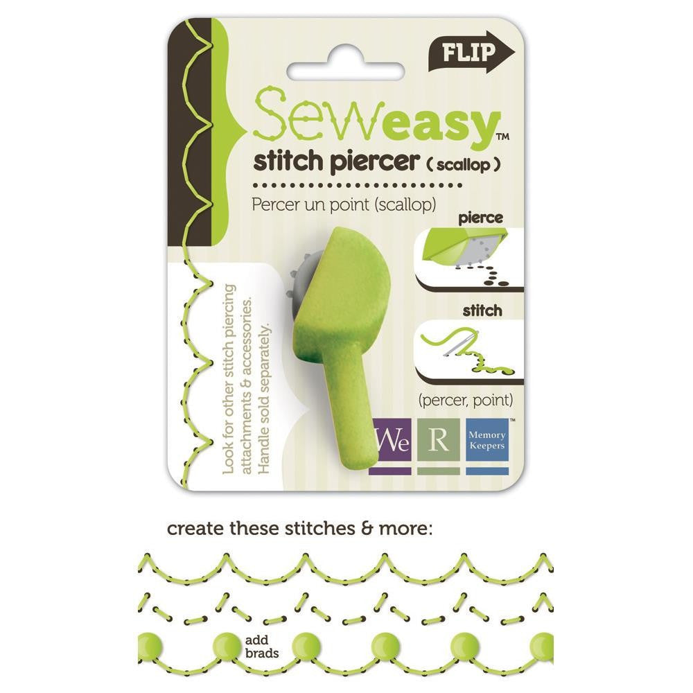 Sew Easy Scallop / Cabezal Escalopa para Sew Easy Descontinuado We R Memory Keepers