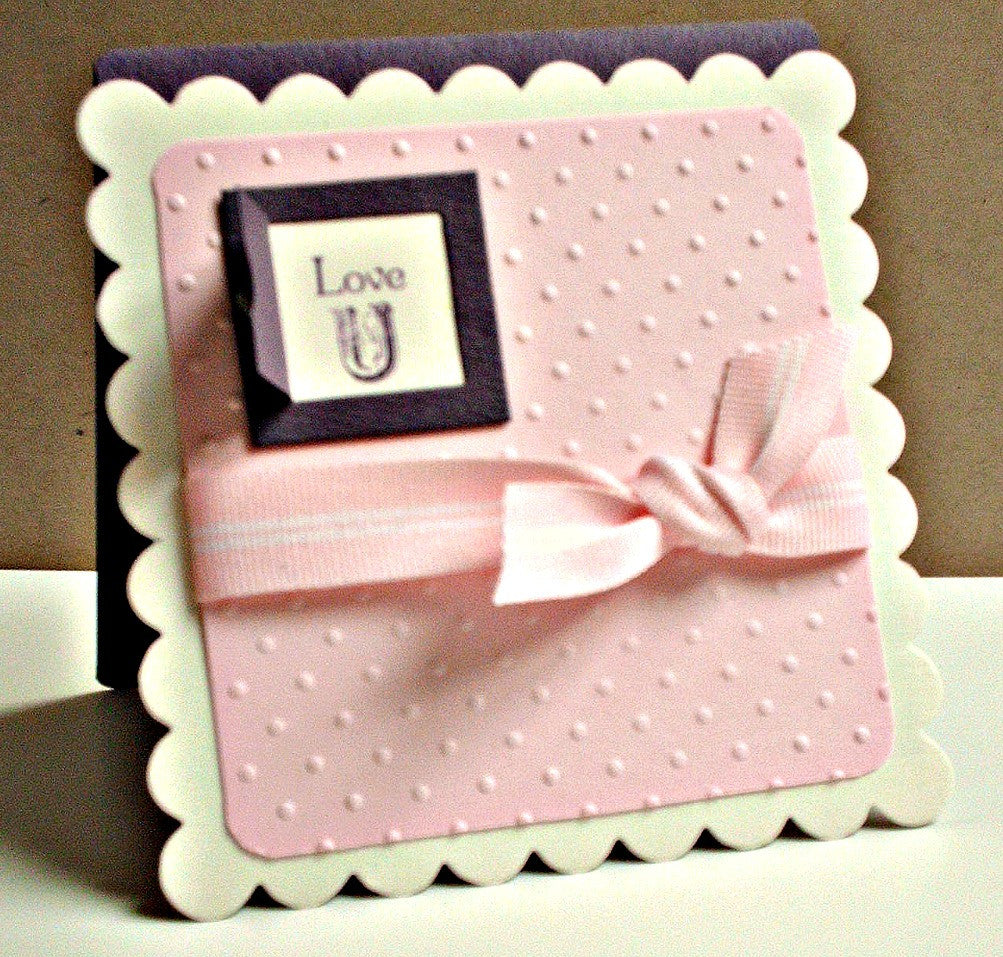 XL Delicate Dots / Folder de Grabado Fondo de Puntos Descontinuado Teresa Collins