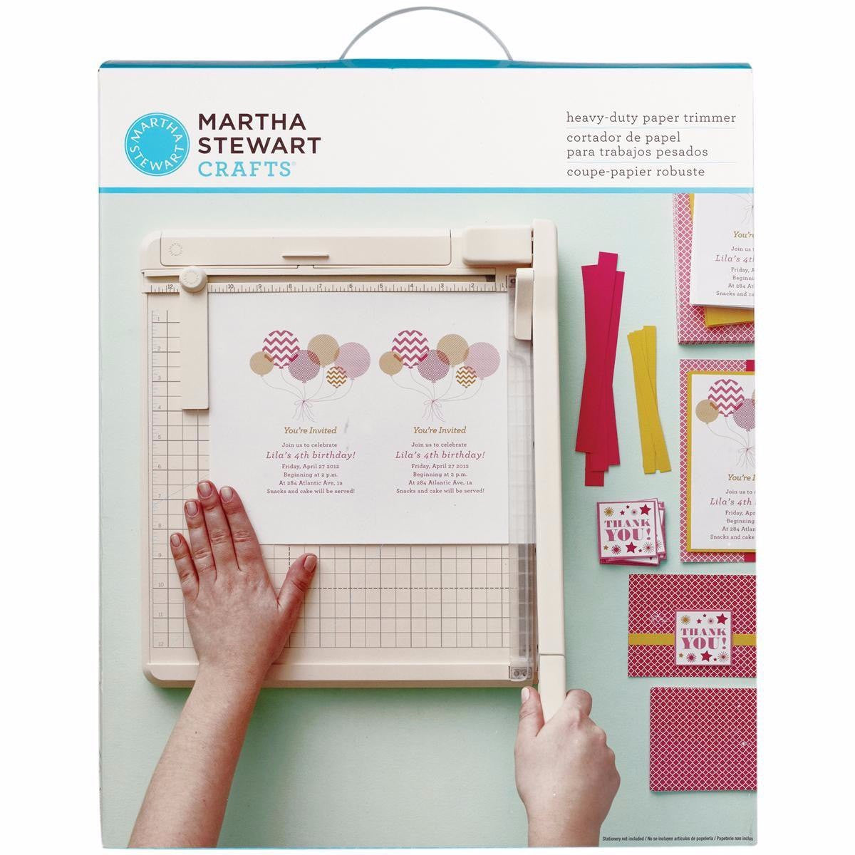 Guillotina para cortar papel uso pesado / Heavy Duty Paper Trimmer Descontinuado Martha Stewart