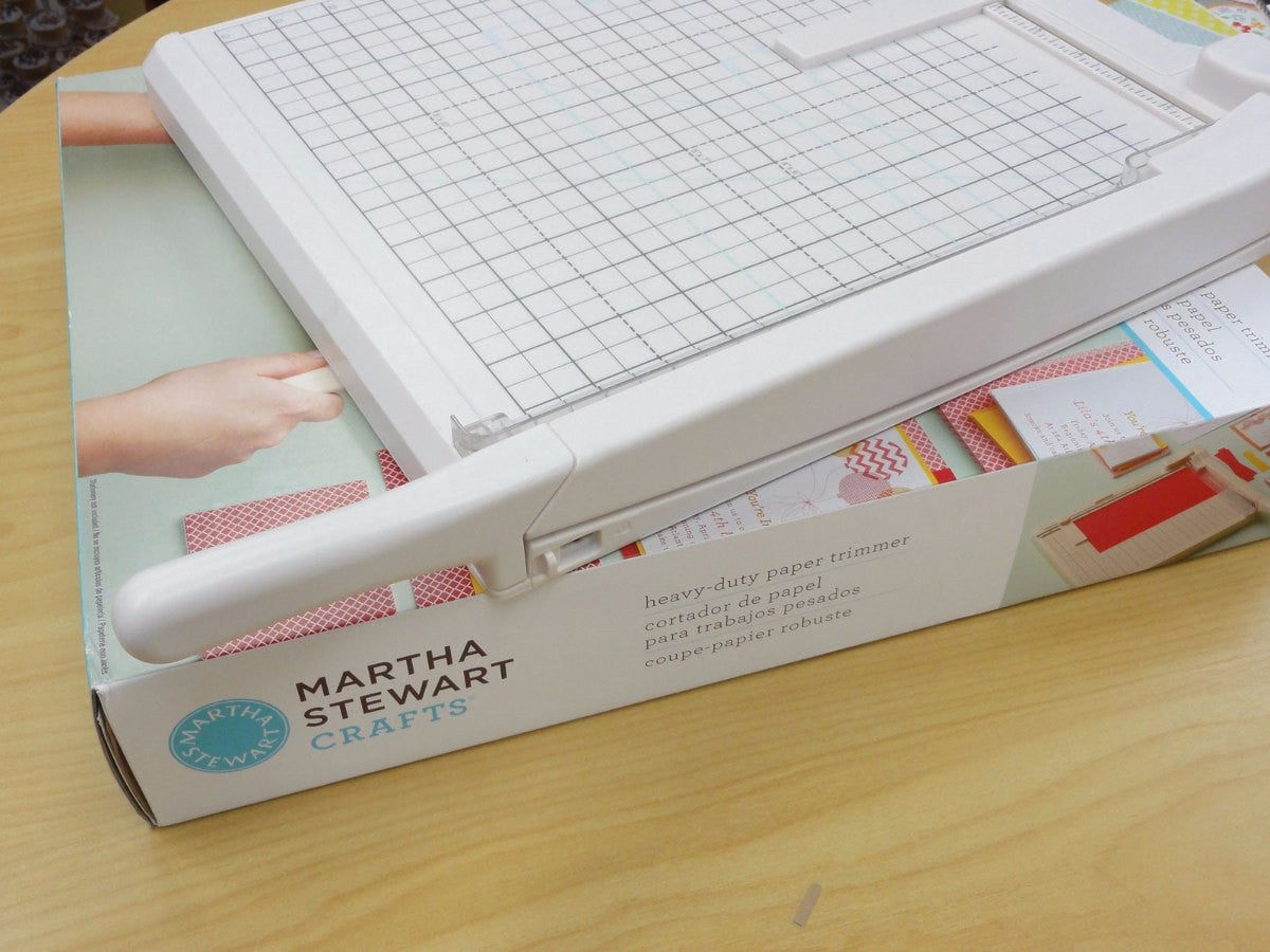 Guillotina para cortar papel uso pesado / Heavy Duty Paper Trimmer Descontinuado Martha Stewart