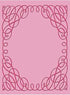 Embossing Folder Scrollwork / Folder de Grabado Marco Decorado Descontinuado Cuttlebug