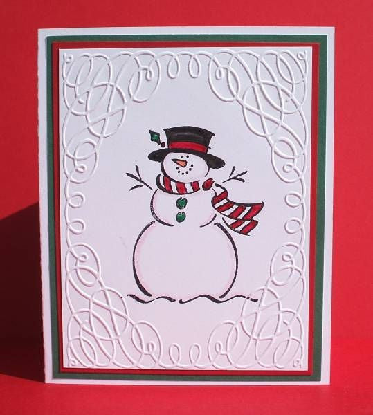 Embossing Folder Scrollwork / Folder de Grabado Marco Decorado Descontinuado Cuttlebug