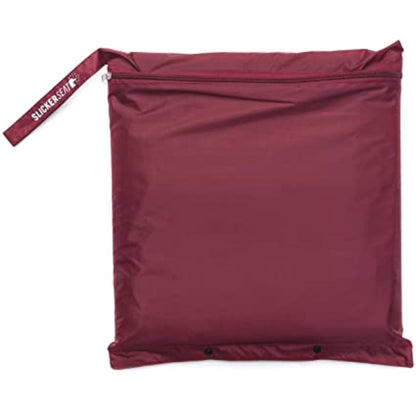 Slicker Seat Unisex Raincoat / Poncho Impermeable Rojo Regalos Slicker Seat