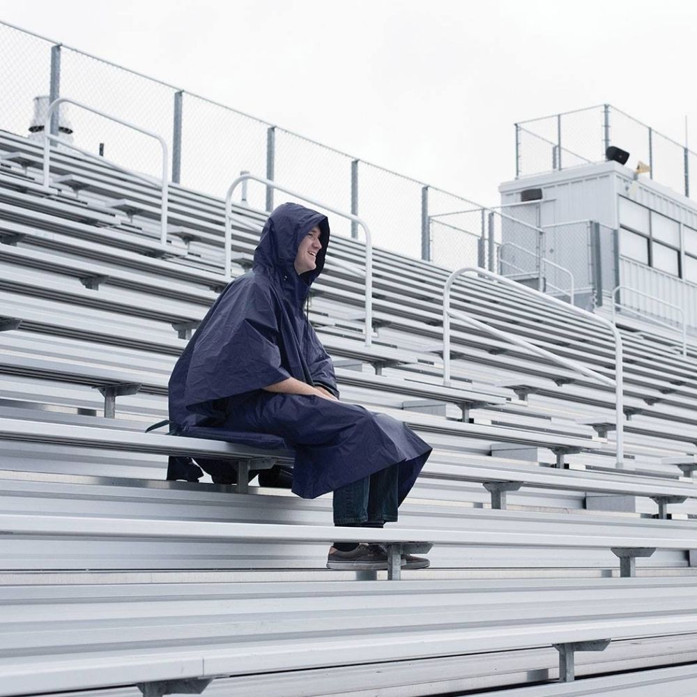 Slicker Seat Unisex Raincoat / Poncho Impermeable Rojo Regalos Slicker Seat