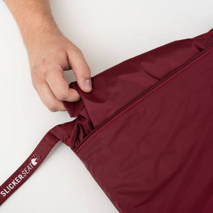 Slicker Seat Unisex Raincoat / Poncho Impermeable Rojo Regalos Slicker Seat