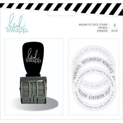 Memory Planner Magnetic Stamp / Sello Fechador Descontinuado Heidi Swapp