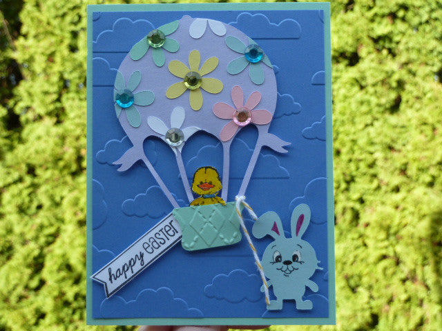 Skyward Set Cuttlebug / Folder de Grabado Aviones y Globos Descontinuado Cuttlebug