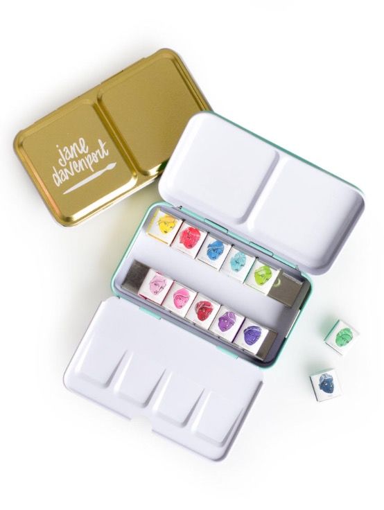 Mixed Media Aqua Brushes / Pinceles Rellenables Marcadores &amp; Plumones Jane Davenport