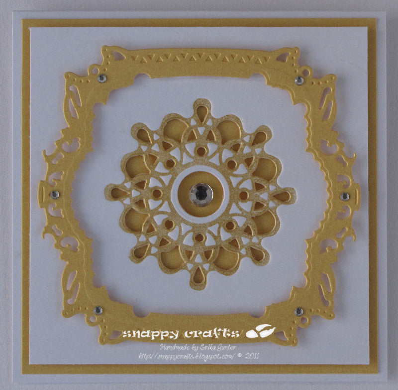 Suaje de Corte de Medallon Decorado / Medallion Seven Descontinuado Spellbinders
