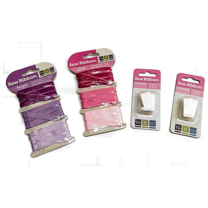 Sew Ribbon Needles &amp; Ribbon Kit / Kit de Repuesto para Herramientas Sew Ribbon Descontinuado We R Memory Keepers