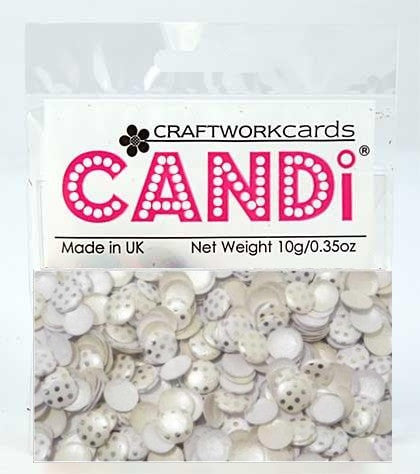 Silver Wedding Candi Embellishments Descontinuado Candi