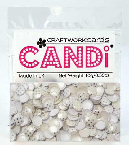 Silver Wedding Candi Embellishments Descontinuado Candi