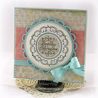 Stamping Circle 37 Piece Set / Set de Sellos Intercambiables Sellos JustRite