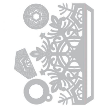Thinlits Snowflake Die / Suaje Copos De Nieve Descontinuado Sizzix