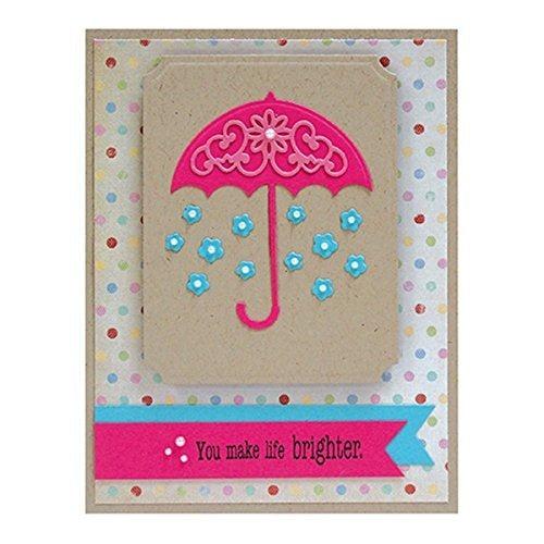Suaje de Corte de Paraguas  / Umbrella Trio Dados de Corte / Suajes / Troqueles Spellbinders