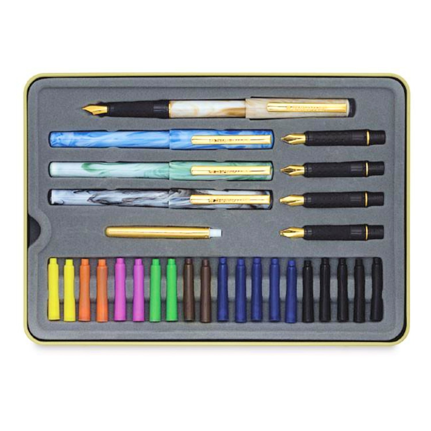 Calligraphy Set / Estuche Para Caligrafía Con 33 Piezas Caligrafía plumas Staedtler