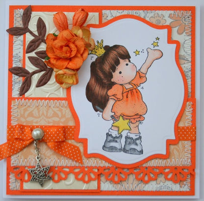 Catch a Star Cling Stamp / Sello Cling Tilda Estrella Descontinuado Magnolia
