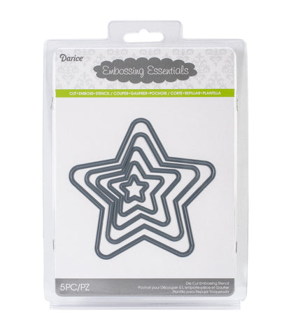 Nesting Stars / Suaje de Corte de Estrellas Descontinuado Darice