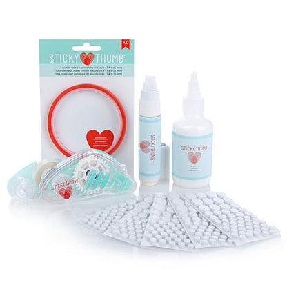 Sticky Thumb Extreme Value Pack / Paquete de Adhesivos Multiusos Descontinuado American Crafts