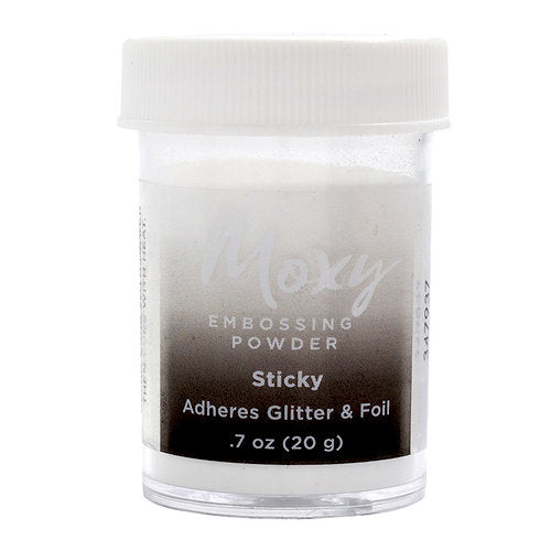 Moxy Sticky Embossing Powder / Polvo de Embossing Pegajoso Descontinuado American Crafts