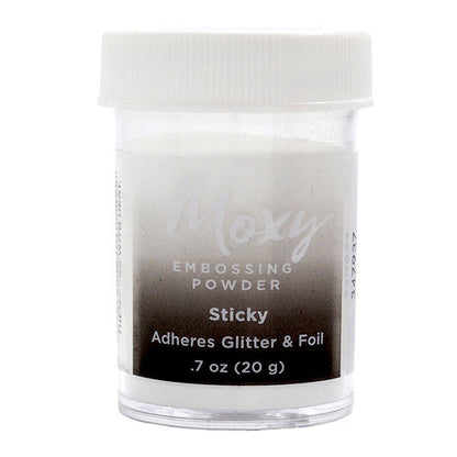 Moxy Sticky Embossing Powder / Polvo de Embossing Pegajoso Descontinuado American Crafts