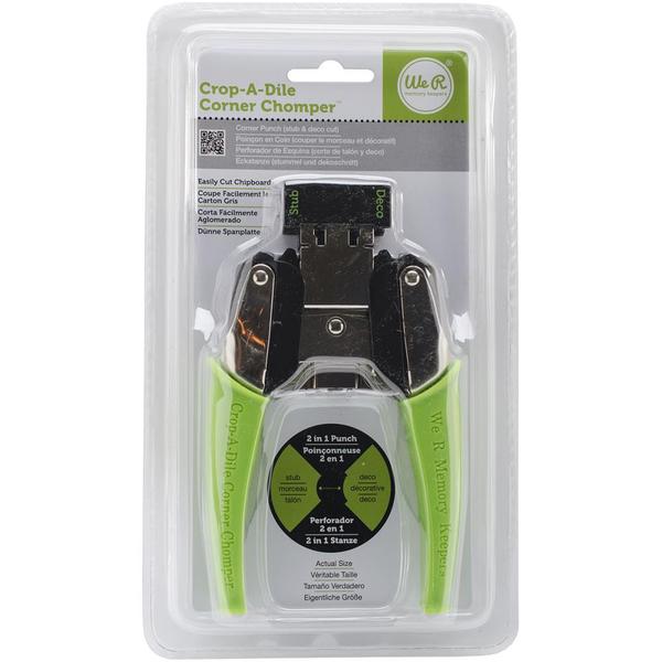 Corner Chomper Stub &amp; Deco / Redondeadora de Esquinas Descontinuado We R Memory Keepers