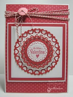 Heart Circles Dies / Suaje de corte de Círculo de Corazones Descontinuado Spellbinders